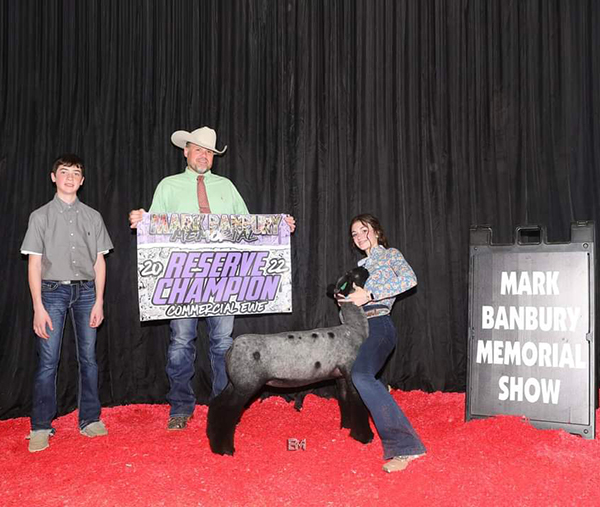 Reserve Overall Ewe Mark Banbury Memorial