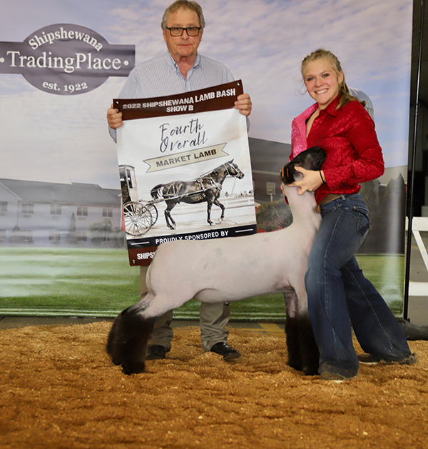 4th Overall Market Lamb Shipshewana Lamb Bash Show B