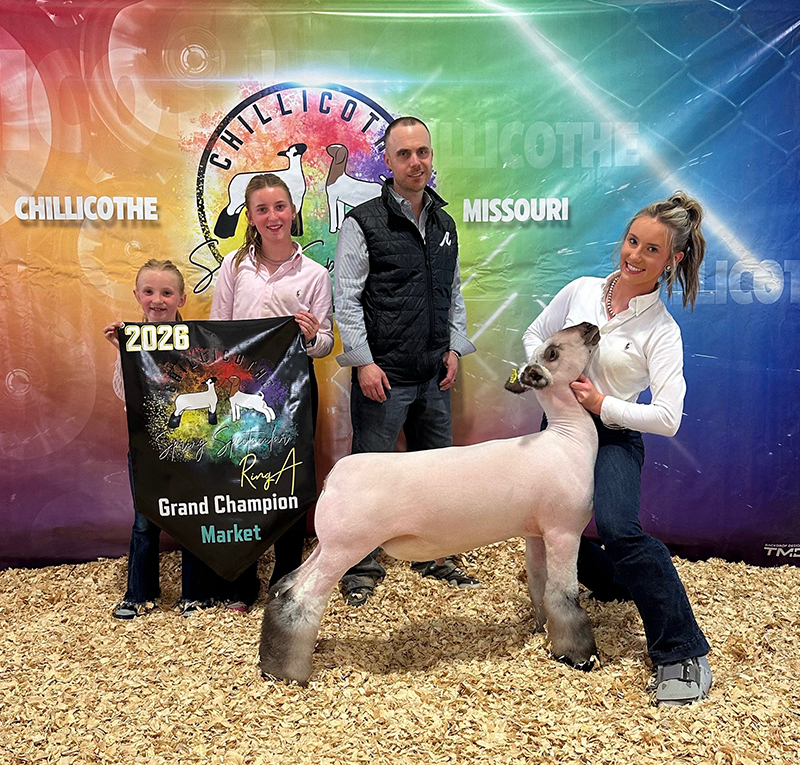 Grand Champion Market Lamb, Champion Crossbred, MoCO Spring Showcase Grand Champion Market Lamb, Champion Crossbred, MoCO Spring Showcase