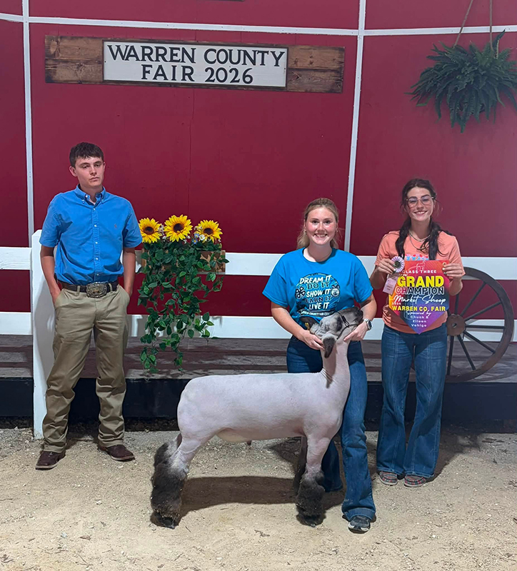 Grand Champion Market Lamb, Warren County Fair Grand Champion Market Lamb, Warren County Fair