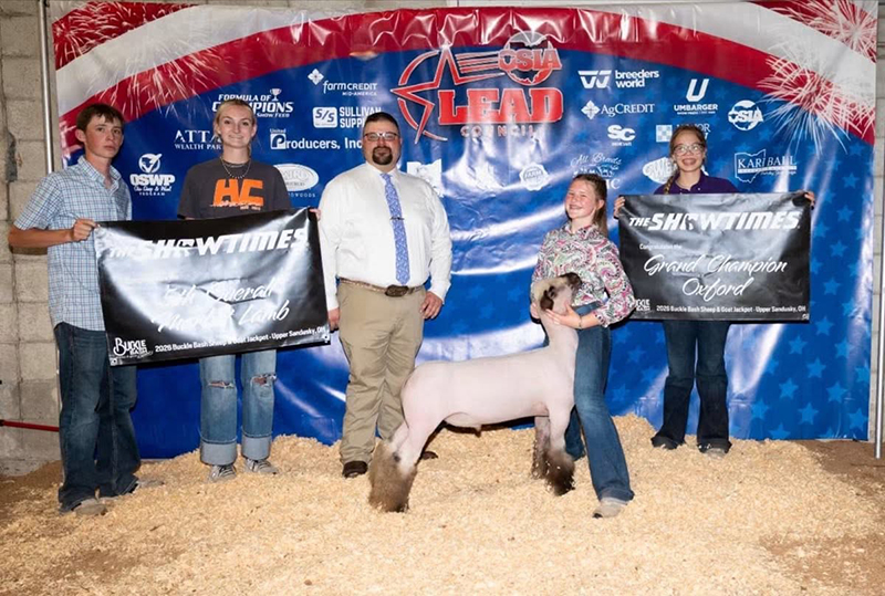 5th Overall Market Lamb, Champion Oxford, Buckle Bash Jackpot Show 5th Overall Market Lamb, Champion Oxford, Buckle Bash Jackpot Show