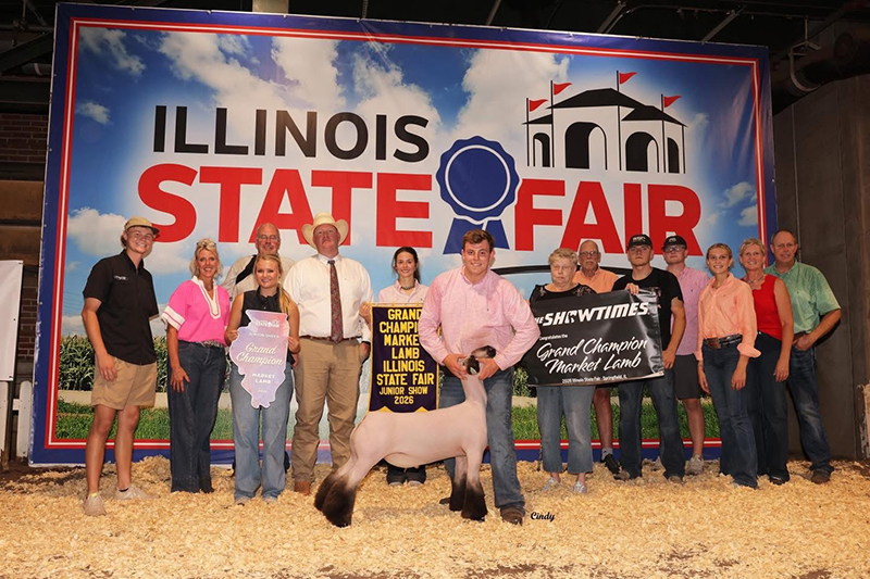 Grand Champion Market Lamb, Illinois State Fair Grand Champion Market Lamb, Illinois State Fair
