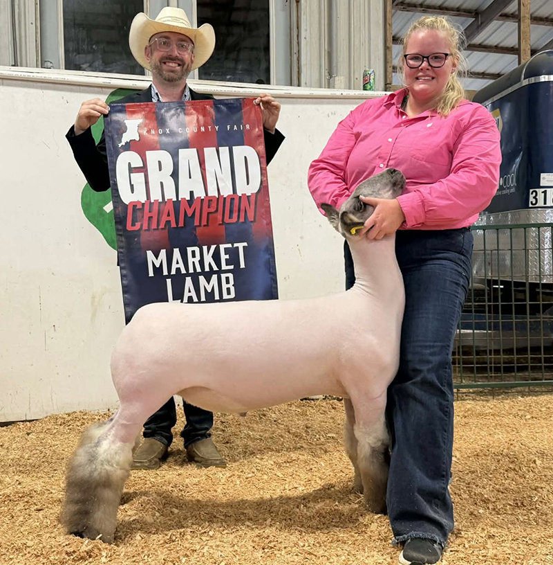 Grand Champion Market Lamb, Knox County Fair, IN Grand Champion Market Lamb, Knox County Fair, IN