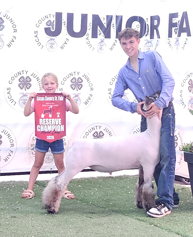 Reserve Champion Market Lamb, Lucas County Fair, OH Reserve Champion Market Lamb, Lucas County Fair, OH